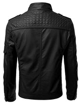 Prime Men's Polyurethane Leather Jacket T11-GR